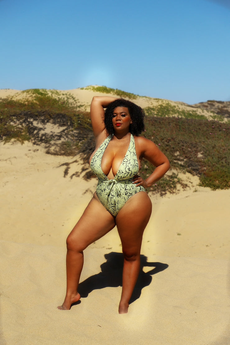 Wild Python bathing suit