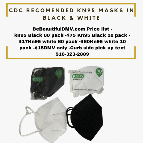KN95 White Mask singles, 10 pack