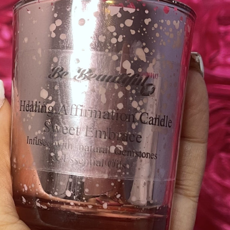 Sweet Embrace Affirmation Candle