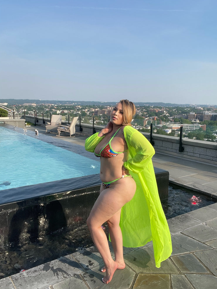 Turks and glamour swim robe